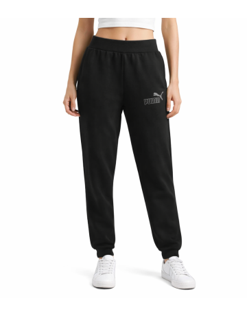 Pantalón Puma ESS Rhinestone LOGO TR "Black"