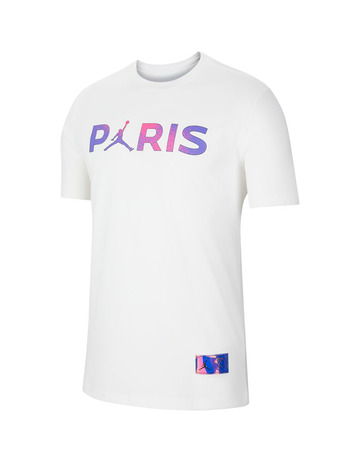 Paris Saint-Germain Wordmark Herren T-Shirt "White"