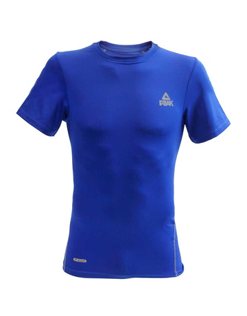 Peak Sport Compression Serie T-Shirt "Blau"