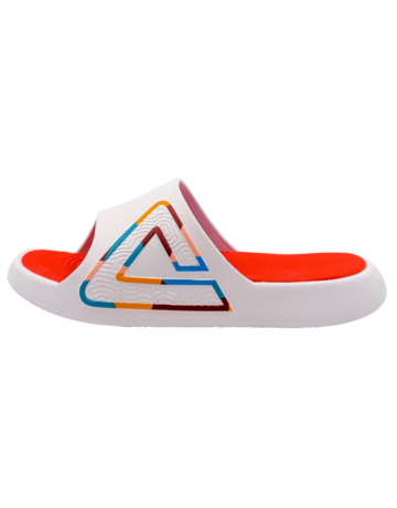 Peak Taichi Slippers "White-red"