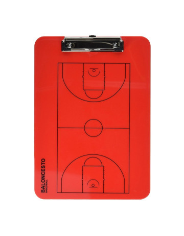 Tactical Pizarre Basketball 2 Gesichter weich (rot)