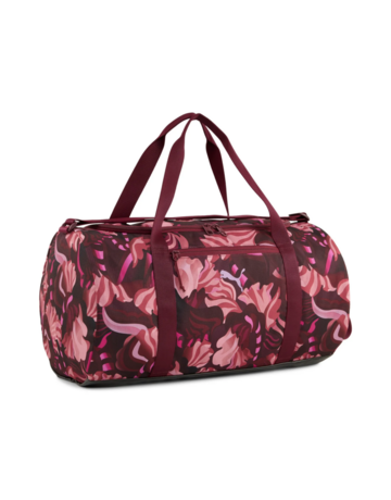 PUMA AT ESS GREEN TERRAINS Barrel Bag "Ruby Shimmer"