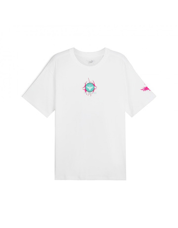 Puma Basket LaMelo Miami Tee "Weiß"