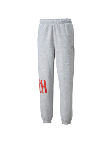 Puma Basketball Playbook Pant "Light Gray Heather"