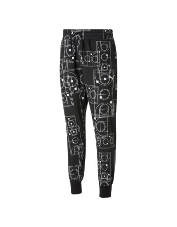 Puma Basketball Courtside Booster Pant Schwarz