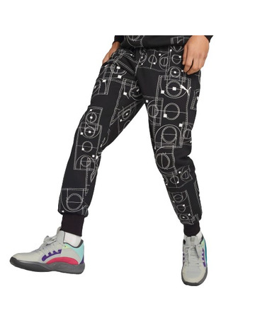 Puma Basketball Courtside Booster Pant Schwarz