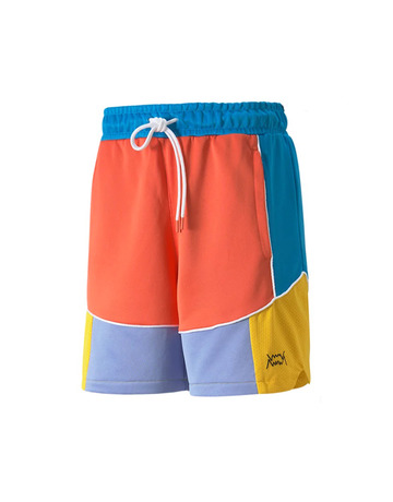 In den Einkaufswagen Puma Basketball Drop Step Short "Bleu Azur-Hot Coral" Puma Basketball Drop Step Short "Bleu Azur-Hot Coral"