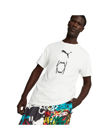 In den Einkaufswagen Puma Basketball Franchise Core Tee "Weiß" Puma Basketball Franchise Core Tee "Weiß"