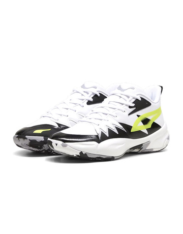 Puma Basketball Genetics "White Electric Lime"