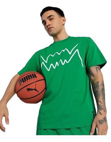 Puma Basketball Jaws Core Tee "Archive Green"