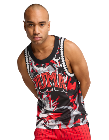 In den Einkaufswagen Puma Basketball Rival Rage AOP Mesh Tank "For All time Red-AOP" Puma Basketball Rival Rage AOP Mesh Tank "For All time Red-AOP"