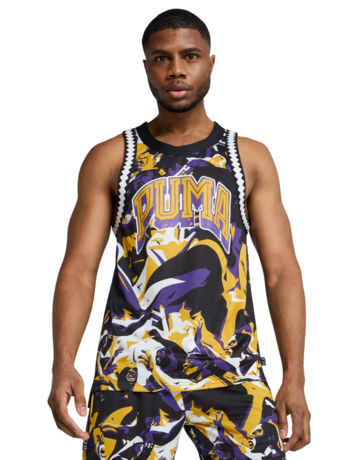 In den Einkaufswagen Puma Basketball Rival Rage AOP Mesh Tank "Team Volet-AOP" Puma Basketball Rival Rage AOP Mesh Tank "Team Volet-AOP"