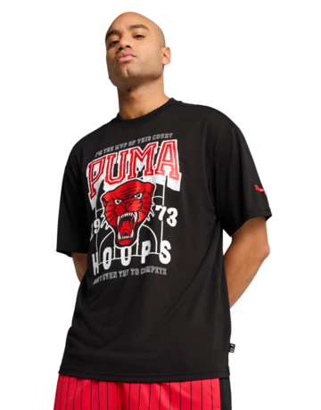 Puma Basketball Rival Rage Tee 4 "Black"