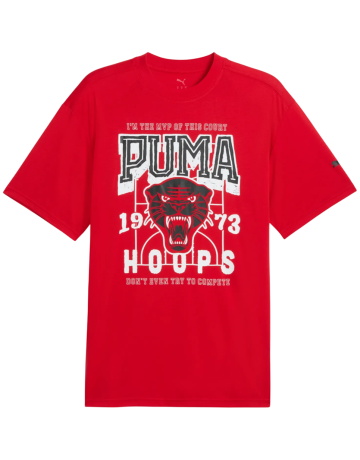 Puma Basketball Rival Rage Tee 4 "Red"