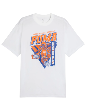 Puma Basketball Rival Rage Tee 5 "White"