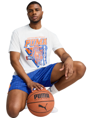 Puma Basketball Rival Rage Tee 5 "White"