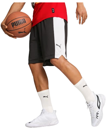 Puma Basketball Shot Blocker Kurz "Schwarz"