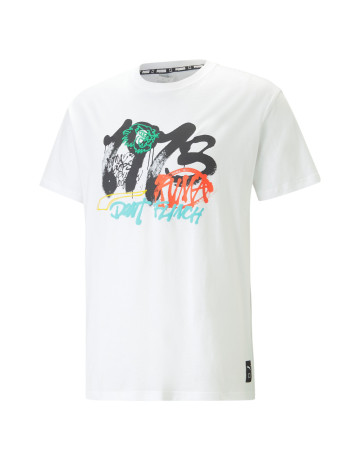 Puma Basketball Showcase Tee "Weiß"