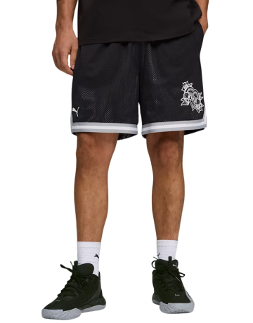 Puma Basketball Swish N' Ink Rev 7" Short "Black"