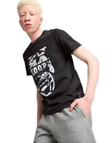Puma Basketball The Hooper Tee 1 "Schwarz"