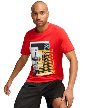 Puma Basketball gewinnen Schuh Tee 1 "Rot"