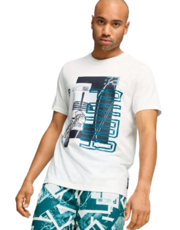 Puma Basketball gewinnen Schuh Tee 1 "Weiß"
