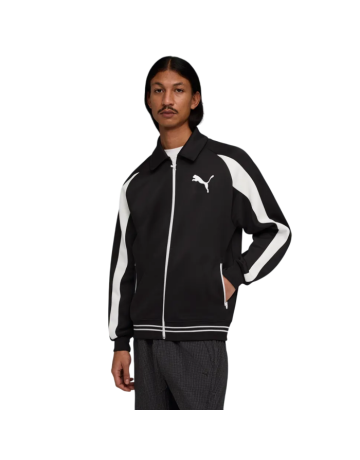 Puma Chaqueta deportiva T7 Relaxed Big Cat DK "Black"