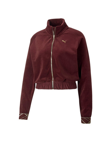 Puma Deco Glam Velour Full Zip