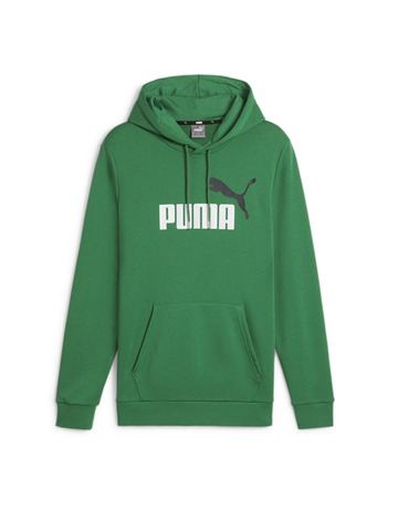 Puma ESS+ 2 Col Big Logo Hoodie TR "Archive Green"
