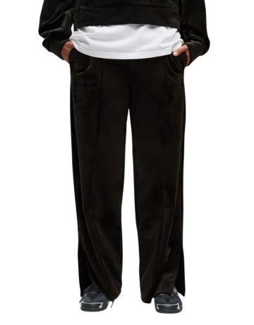 Puma ESS ELEVATED Comfort Velour Straight Leg Pants "Black"