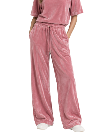 Puma ESS ELEVATED Comfort Velour Straight Leg Pants "Dusky Rosewood"