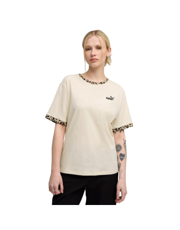 Puma ESS GRAPHIC Animal Relaxed Tee "Alpine Snow"