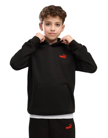 Puma ESS LOGO LAB Brand Back Graphic Hoodie FL B "Black"
