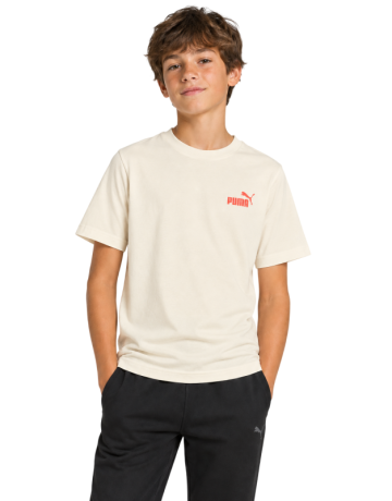 Puma ESS LOGO LAB Brand Back Graphic Tee B "Alpine Snow"