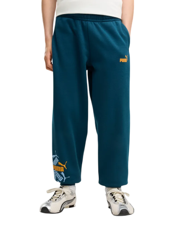 Puma ESS LOGO LAB Brand Sweatpants FL B "Midnight Petrol"