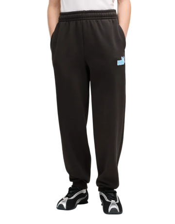 Puma ESS LOGO LAB Relaxed Sweatpants FL B "Black"