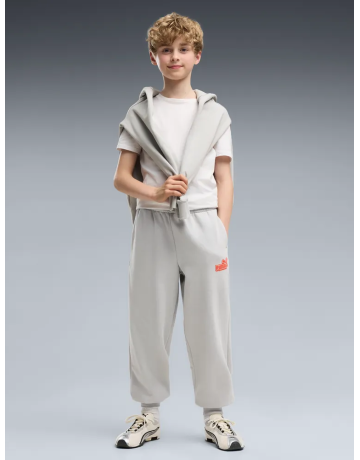 Puma ESS LOGO LAB Relaxed Sweatpants FL B "Gray Echo"