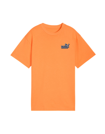 Puma ESS LOGO LAB Relaxed Tee "Melon Glow"
