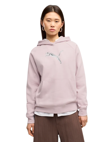 Puma ESS LOGO LAB Standard Hoodie FL "Misty Pink"