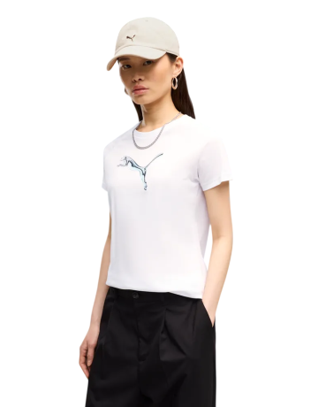 Puma ESS LOGO LAB Tee "White"