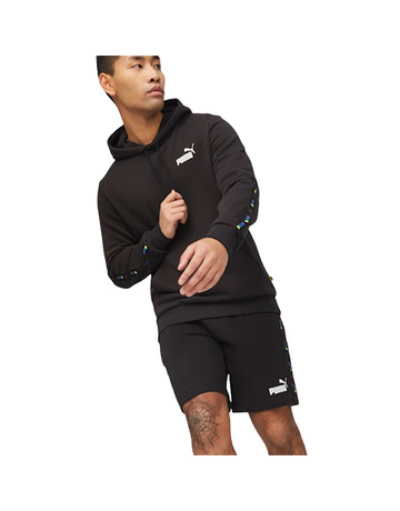 Puma ESS TAPE LOVE IS LOVE Shorts "Schwarz"