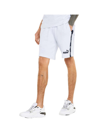 Puma Essentials+ Tape Shorts 9" TR "Weiß"