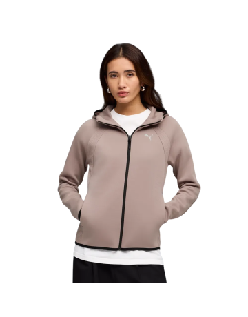 Puma EVOSTRIPE Full-Zip Hoodie DK "SandStone"