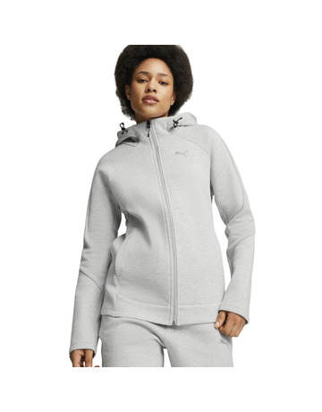 In den Einkaufswagen Puma EVOSTRIPE Full-Zip Hoodie "Light Gray Heather" Puma EVOSTRIPE Full-Zip Hoodie "Light Gray Heather"