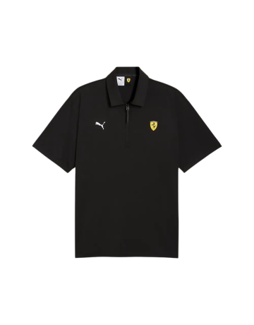 Puma Ferrari Cloudspun Polo "Schwarz"