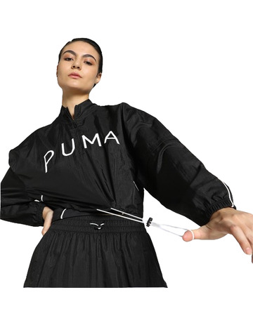 PUMA FIT MOVE WOVEN JACKET "Schwarz"
