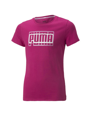 Puma Mädchen Alpha Tee "Festival fuchsia"