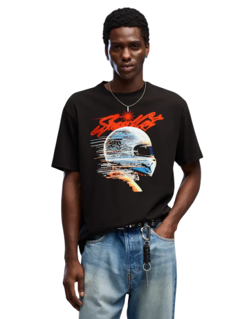 Puma GRAPHIC Speedcat Relaxed Tee "Black"