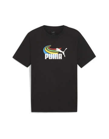 Puma GRAPHI Sommer Sport Tee "Schwarz"