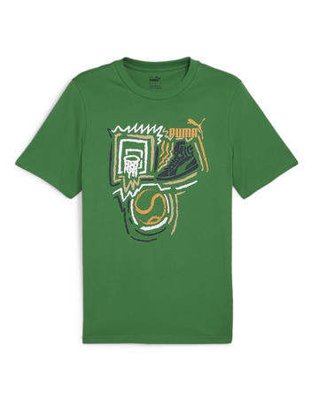 Puma GRAPHI Jahr Sport Tee "Green"